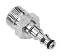 Zilimontt Raccord de tuyau de nettoyeur haute pression à dégagement rapide pour adaptateur M14/M22 compatible avec équipement d'alimentation d'extérieur LAVOR Pièce de rechange pour outil de nettoyage