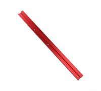 Zilimontt Rail biseauté T-track 600 mm, fente de fixation en alliage d'aluminium, double coupe, convient pour scie de table, outils de travail du bois de table de fraisage (600 mm)