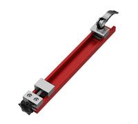 Zilimontt Rail de guidage pour scie à table en alliage d'aluminium avec positionnement à un bouton pour des coupes précises à bandes étroites et des projets de travail du bois (360 mm)