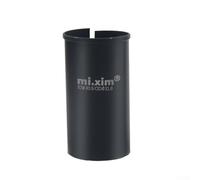 Zilimontt Réducteur de tige de selle en alliage d'aluminium - Adaptateur de conversion de cadre de 30,9 mm à 31,6 mm pour vélo de route, VTT, vélo et vélo - Pour usiné CNC, antidérapant, léger (noir)