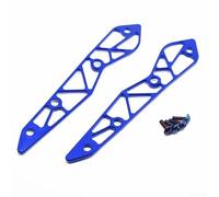 Zilimontt Régulateur de pare-brise en alliage d'aluminium bleu XMAX300 | Option bleue, légère mais robuste, installation facile, protège le conducteur du vent, montage avant