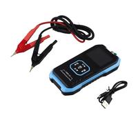 Zilimontt Résistance interne HRM-10 pour test de tension de batterie et de résistance, 0-±100 V DC 0-200 Ω AC 1 kHz, écran couleur TFT avec conservation des données et exportation d'enregistrement