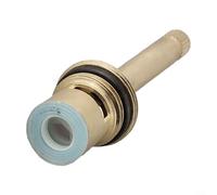 Zilimontt Robinet de rechange en laiton à long manche pour douche de salle de bain, construction en cuivre avec options de longueur de 76 mm/82 mm, filetage de 5,1 cm compatible avec Hot (82 mm)