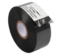Zilimontt Ruban de transfert thermique noir pour machine de codage de date HP-241/DY-8, film polyéthylène avec revêtement en toner, 25 mm ou 30 mm de largeur, longueur 122 m ou 200 m, durable et (30