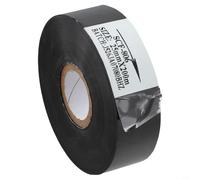 Zilimontt Ruban de transfert thermique noir pour machine de codage de date HP-241/DY-8, film polyéthylène avec revêtement en toner, 25 mm ou 30 mm de largeur, longueur 122 m ou 200 m, durable et (25