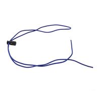 Zilimontt Sangle élastique de rechange pour masque de plongée en caoutchouc de 114 cm avec verrous de cordon réglables, bande de latex durable et polyester pour lunettes de plongée sous-marine (bleu)