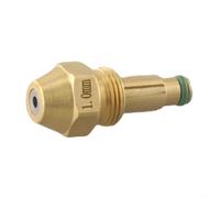 Zilimontt Siphon en laiton pour brûleurs d'huile usée, diesel, huile lourde, kérosène et alcool, systèmes de chauffage central, atomisation basse pression (1,0 mm)
