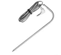 Zilimontt Sonde de rechange pour thermomètre à viande pour barbecue, compatible avec les grils à granulés de bois Traeger, sonde à viande en acier inoxydable