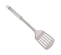 Zilimontt Spatule de cuisson - Ultraléger 80 g à fente pour spatule avec poignée ergonomique antidérapante, lame Pure Ti résistante à la rouille, pour camping, pique-nique, barbecue et extérieur