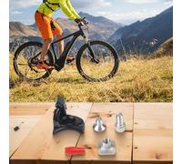 Zilimontt Support de montage pour levier de vitesse compatible avec Avid MatchMaker X MMX CR Mag X0 XX pour bague de serrage de frein de vélo, côté droit, gauche, en métal noir pour vélo (gauche)