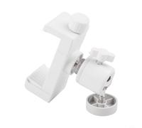 Zilimontt Support de montage réglable pour caméra avec grand clip et perforateur, installation murale, compatible avec les caméras à trou de vis de 6 mm pour la sécurité intérieure ou extérieure