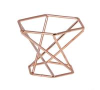 Zilimontt Support de présentation en métal pour baseball, softball, balles et balles de tennis - Construction en acier au carbone - 53 x 53 x 42 cm - Multifonctionnel - Pour souvenirs de sport (or