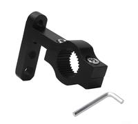 Zilimontt Support de projecteur de moto avec trous de vis multiples - Support en alliage d'aluminium pour guidon - Compatible avec feux de brouillard, feux de bateau, feux extérieurs et feux de plaque