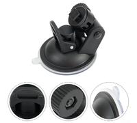 Zilimontt Support de rechange à ventouse pour caméra embarquée Nextbase 302 g DVR 202 HD 402 g série plastique noir 512 g Gps Yi ayant 53 mm de diamètre
