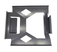 Zilimontt Support de toit en acier inoxydable pour mini, pour camping-car, maison, bateau, pas de perçage nécessaire, gris