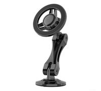 Zilimontt Support Voiture Magnétique 360 Degrés Rotatif pour Téléphone Portable Compatible avec iPhone et Tous les Smartphones, Tableau de Bord et Grille de Ventilation Ventouse Forte Ventouse et Anti