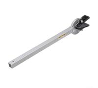 Zilimontt Système de support robuste réglable de 58,4 à 89,9 cm avec tête composite et revêtement galvanisé pour une utilisation marine durable