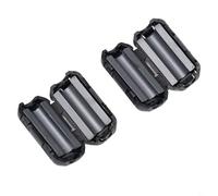 Zilimontt TDK Lot de 2 anneaux de filtre anti-bruit en ferrite pour réduction RFI sur USB, Firewire, téléphone, Powerline, coaxial, audio et vidéo