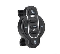 Zilimontt Télécommande multimédia sans fil pour moto et vélo, étanche et résistante à la poussière, boutons multifonctions pour le changement de piste et le traitement des appels