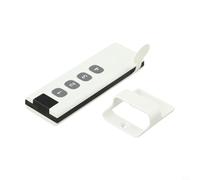 Zilimontt Télécommande sans fil à 4 touches pour Zigbee - 12 modes pour Tuya - Hub Smart Life - Domotique - Bouton mural - Blanc
