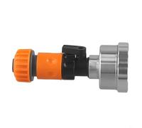 Zilimontt Tête d'arrosage en aluminium pour serre et jardin avec options de maille 400/1000/2000 et 3 choix de taille pour l'arrosage (1000 mailles 6 points)