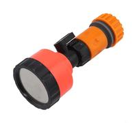 Zilimontt Tête d'arrosage en plastique pour jardin et chambre d'enfant, raccord de tuyau de 10,2 cm/15,2 cm/2,5 cm avec options de tamis en maille 400/1000/1500/2000, buse de contrôle du débit durable