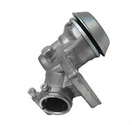 Zilimontt Tête d'engrenage professionnelle de 28 mm 10 dents de rechange, pour débroussailleuse, pièces de débroussailleuse, assemblage de boîtier d'arbre d'entraînement en métal, compatible avec les