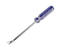Zilimontt Tournevis extracteur de clous - Tête de type V - Outil à main en acier 45# de 210 mm pour la menuiserie, la réparation de chaussures et l'extraction de clous de pneus à la maison, à