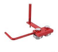 Zilimontt Tronçonneuse Barre Rail Serrage Outil Réparation avec Cadre Fixe pour Meulage de Chaîne Construction en Acier Carbone Compatible avec Tous Types de Tronçonneuses