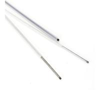 Zilimontt Tube interne de boîtier de câble pour dérailleur et câbles de frein - Guide de lubrification lisse en PVC avec 1,7 mm ID / 2,2 mm OD et 2,3 mm ID / 2,9 mm OD - Blanc ou bleu (1,7 x 2,2 mm)