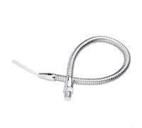 Zilimontt Tuyau de refroidissement flexible en métal 6,35 mm buse ronde 400 mm de longueur pour tours CNC fraiseuses et machines de travail des métaux, réglable non conducteur