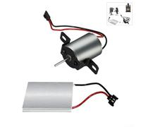 Zilimontt Ventilateur de cheminée à chaleur - Pièces de réparation - Générateur de moteur - Feuille métallique de rechange pour brûleurs de poêle à bois