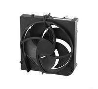 Zilimontt Ventilateur de refroidissement interne de rechange pour Xbox Series S, refroidissement de console ABS à 4 broches, assemblage précis de lame noire pour réduire la surchauffe et garantir