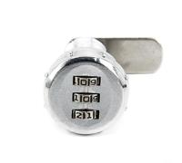 Zilimontt Verrou de sécurité à combinaison numérique 20/25/30 mm en alliage de zinc sans clé pour boîte aux lettres, armoire, tiroir, boîte à outils, casier d'école, armoire avec 3 chiffres (30 mm)