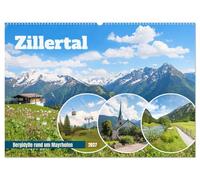 Zillertal - Bergidylle rund um Mayrhofen 2027 (Wandkalender 2027 DIN A2 quer), CALVENDO Monatskalender: Impressionen aus der Zillertaler Bergwelt bei Mayrhofen