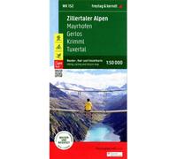 Zillertaler Alpen, Wander-, Rad- Und Freizeitkarte 1:50.000, Freytag & Berndt, Wk 152