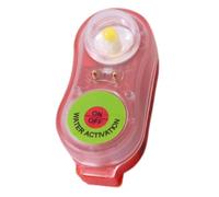 Zillesase Gilet de Sauvetage LED, Activation à l Eau et Interrupteur Auto | Activation par immersion et interrupteur automatique; matériau ABS+PC, design sûr pour la navigation nocturne.