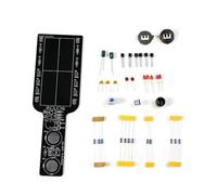 Zillesase Kit Détecteur Métaux DIY Seuil Réglable Potentiomètre PCB | Seuil d’alarme ajustable pour une sensibilité adaptée; composants PCB inclus, kit à souder par vous-même.