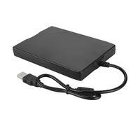Zillesase Lecteur UltraFin PlugandPlay USB | Connexion USB plug-and-play; alimentation via port USB; lecture/écriture sur disquettes 1,44 Mo.