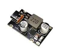 Zillesase Module de Charge PD65W Efficace Courant ABS | Sortie maximale 20 V 3,25 A; entrée 8-30 V; compatibilité PD3.1, QC3.0, SCP et MTK PE+; protections d’entrée et de sortie.