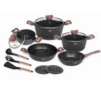 ZILNER MODERN 15 PIECE SET WITH CERAMIC-MARBLE COATING ZL-8518