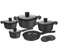 ZILNER Set de casseroles en marbre 11 pièces Zl-8514