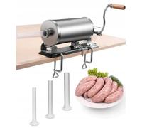 ZILNER ZL-3908 Poussoir à saucisse manuel en acier inoxydable avec fixation sur support 5,5 kg