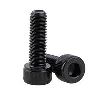 ZILOOK Vis à Filetage Gauche de qualité 12.9 vis à tête hexagonale à Six pans Creux vis à tête Creuse boulons Allen DIN912 M4 M5 M6 M8 M10 M12 M16 (Color : 10mm, Size : M8-2pcs)