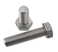 ZILOOK Vis à tête hexagonale Externe filetée à Gauche A2 Filetage inversé en Acier Inoxydable dent Gauche boulons à tête hexagonale Externe M4 5 6 8 10 M12 (Color : 1pcs, Size : M8x35)