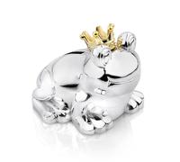 Zilverstad Frog King Money Box Argenté