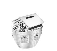 Zilverstad 6814261 Tirelire Arche de Noé Argenté Laqué