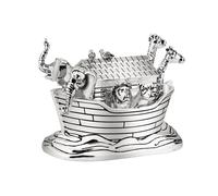 Zilverstad 6822261 Boîte à Musique Arche de Noé Argenté Laqué 84x52x63mm