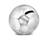 Zilverstad A6007260 Tirelire Ballon de Football Argenté Laqué 1 Unité (Lot de 1)