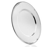 Zilverstad 7838230 Assiette de Présentation Perle Argenté
